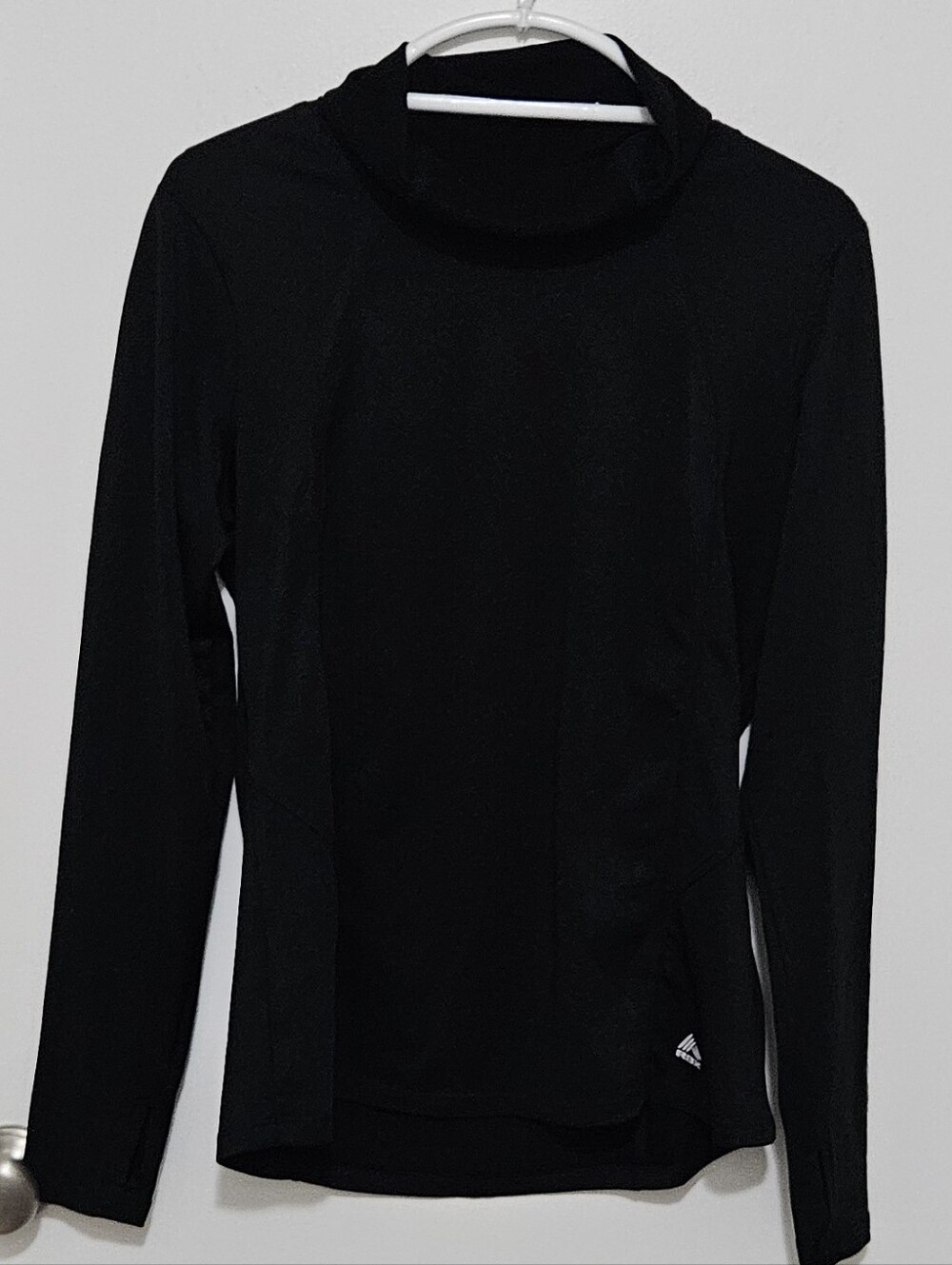 RBX Black Athletic Top w/Neck Gaiter Size Medium